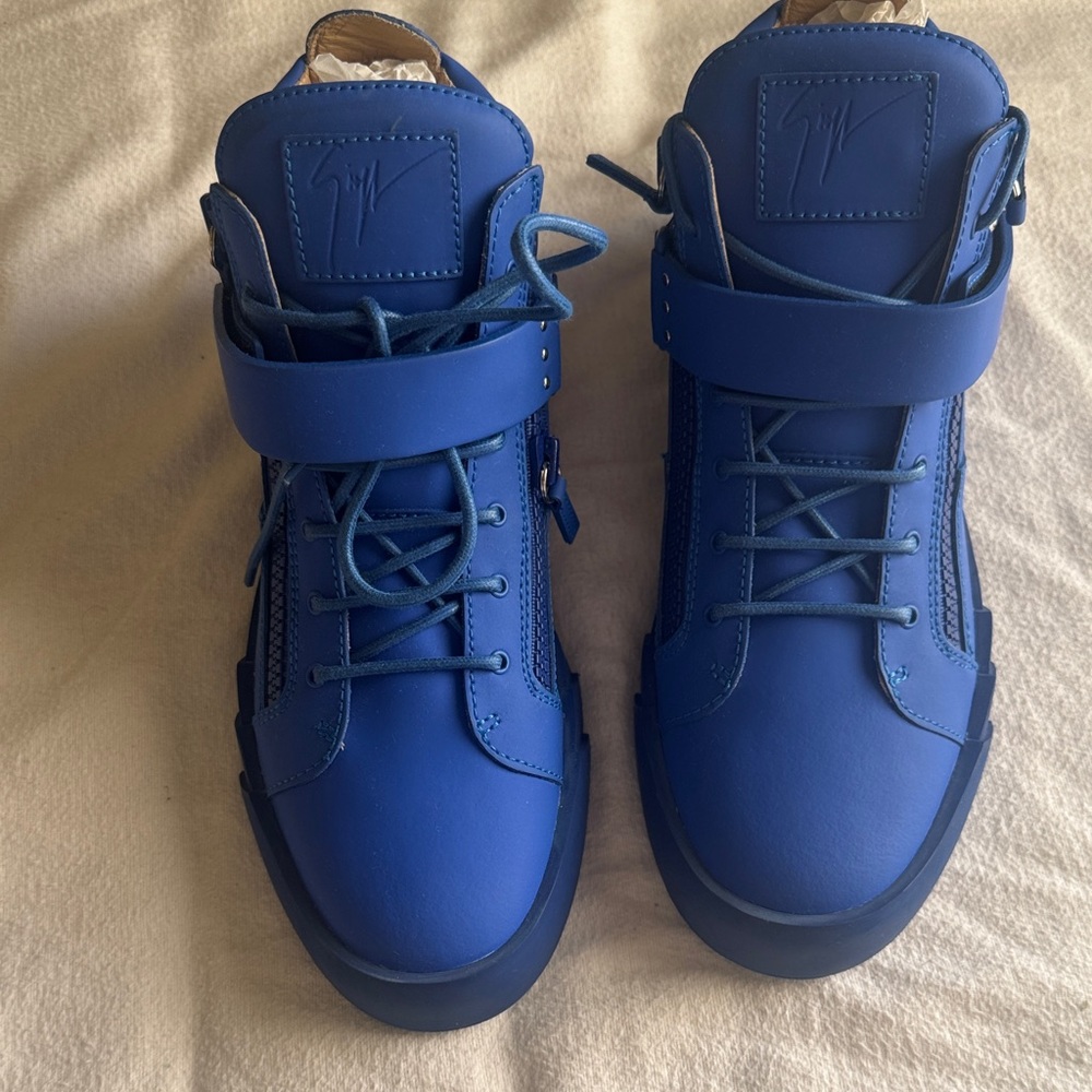 Giuseppe Zanotti Blue Sneakers